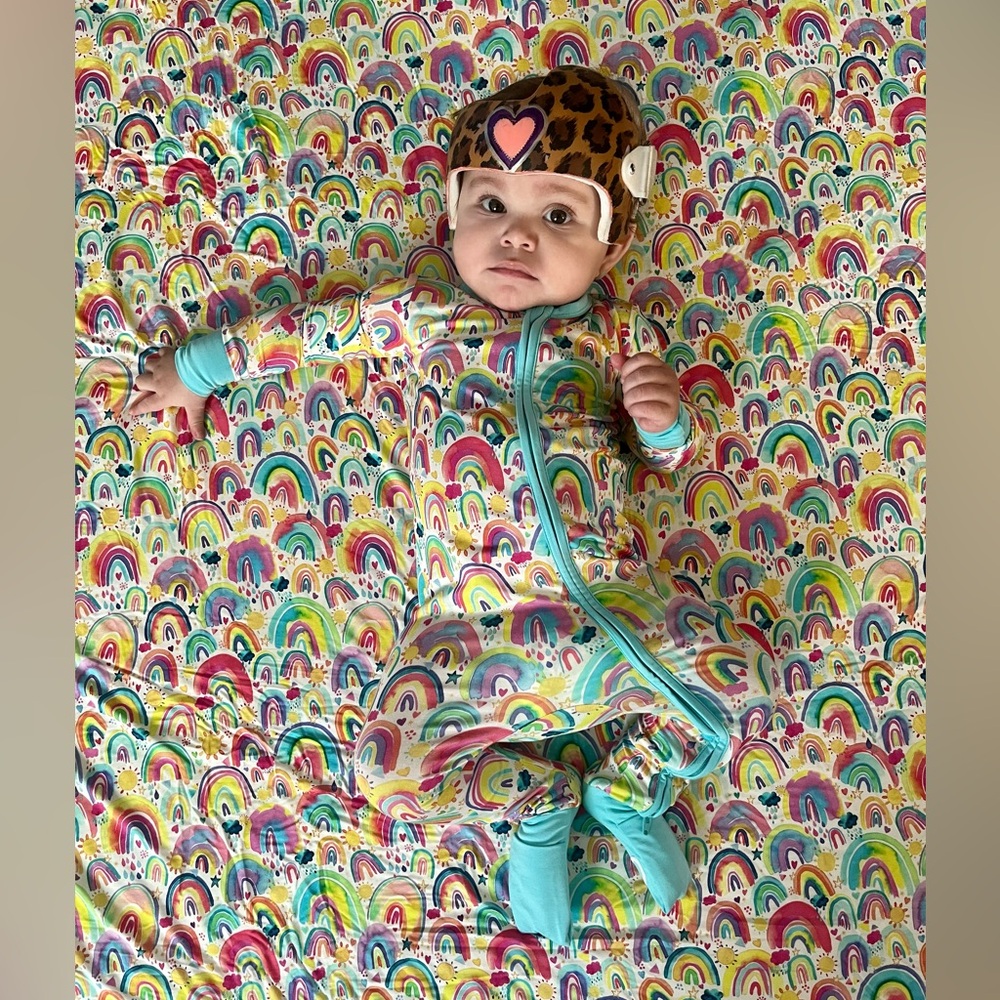 Birdie Bean plush toddler blanket